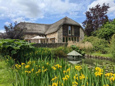 Historic Devon Thatched Barn