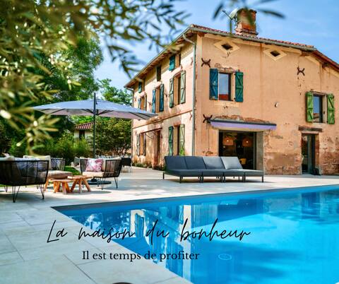 La Maison du Bonheur - Piscine & Terrasse