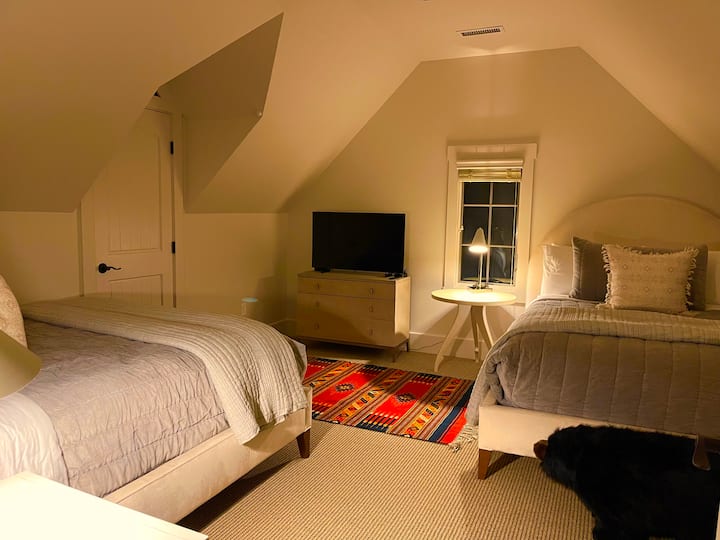 Loft Sleeping Area 2nd Floor with Shared Bath