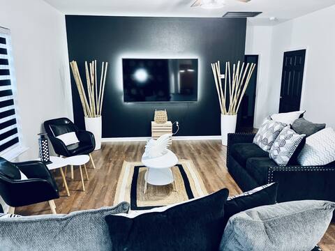Modern  Minimalist House & Arcade….