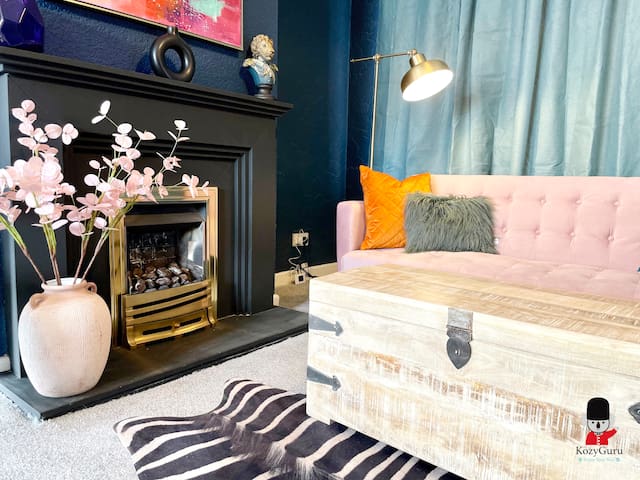 KozyGuru | Salford Cozy 3BR 6ppl Good Location