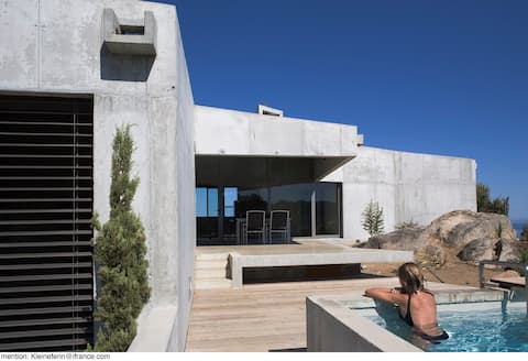 Suprana Architect-designed House, Sea View, Balagne