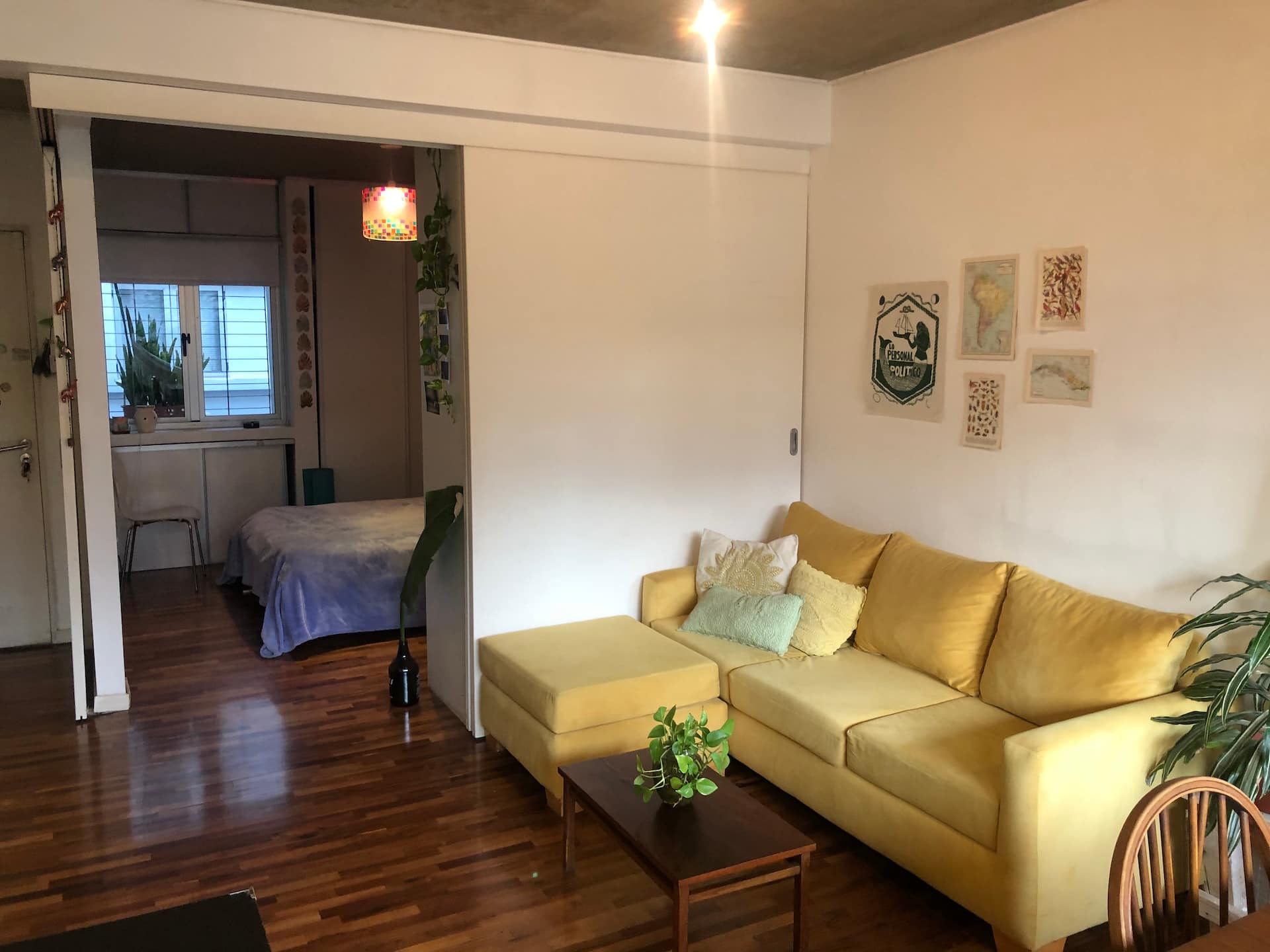 Apartment with pool in Saavedra/Núñez