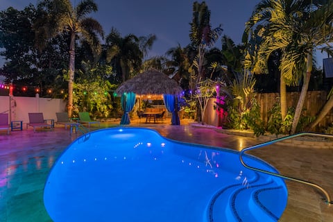 Sunset Oasis