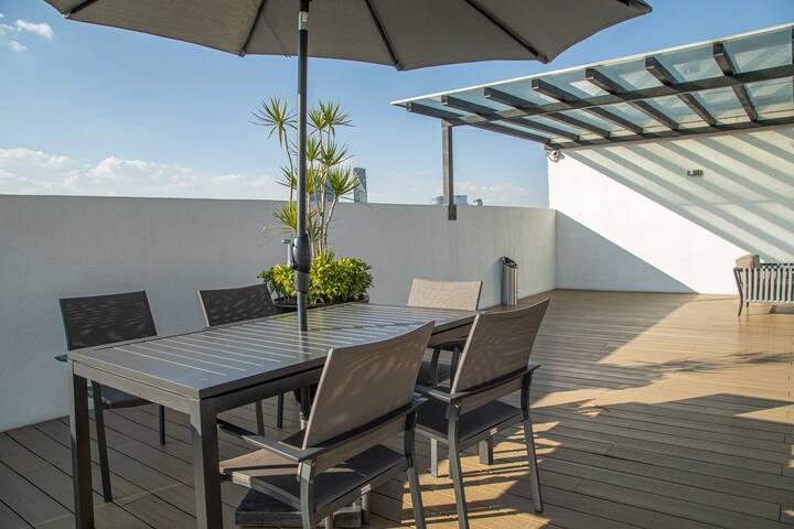 Hipódromo Condesa Pool New apartment gallery image 2