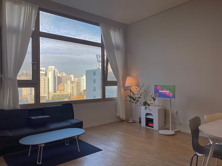  NewOpen 21 pyeong suite Late checkout 4 minutes walk from