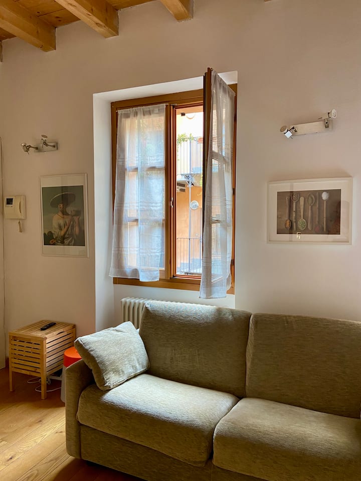 Studio In 17th Cent. Court Near Como's Cathedral - Como