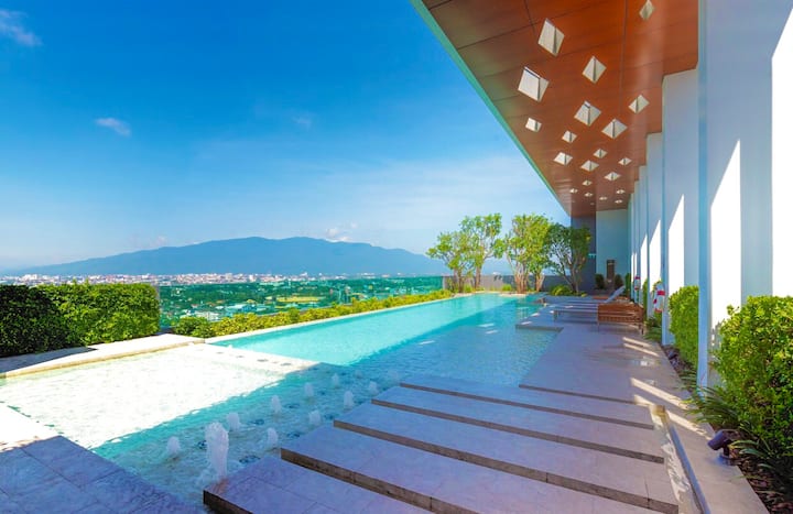 1br High Floor Pool&gym Free Pick-up Cleaning - Chiang Mai