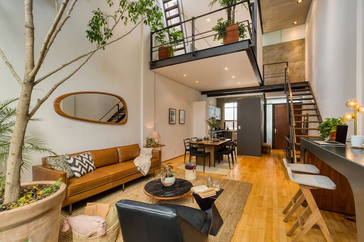 Condesa-Roma 2BR/2BA. Private Terrace.