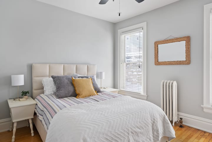 Bedroom #4 (of 4) includes a queen bed.
