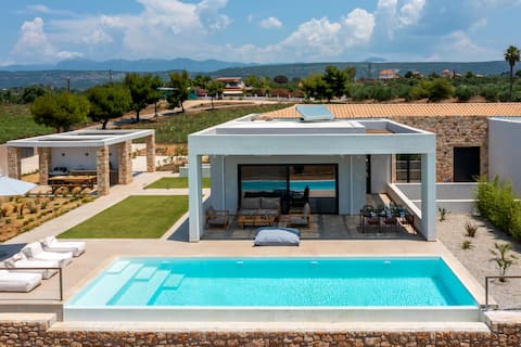 Nobus Villas - 1: Private pool, sea view & sunset