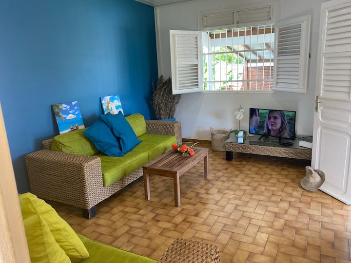 Villa Piscine Tout Confort, 7 Places, Proche Plage - Martinique