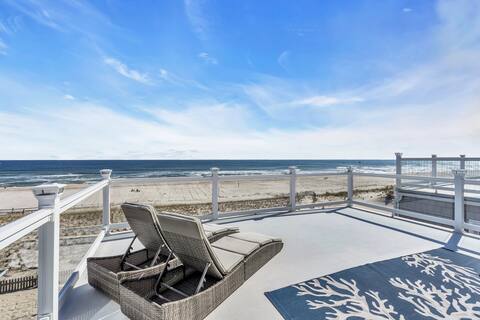 New Home! Lavallette 4 BR Oceanfront!