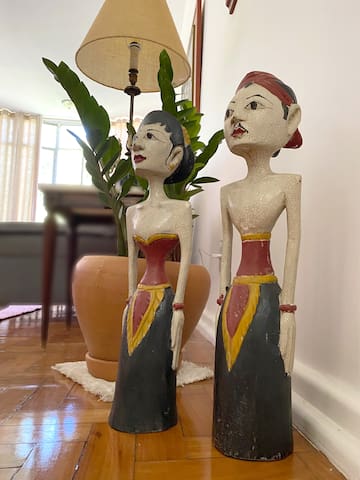 Verde e Calma em Copacabana-2 quartos espaçoso