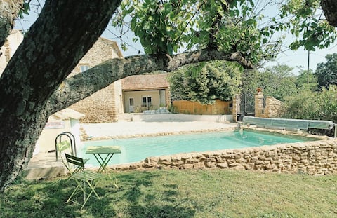 3 lodgings in an 18th century stone farmhouse