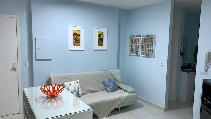 Lindo Apto Com Ar Condicionado Em Resort Completo! - Matinhos