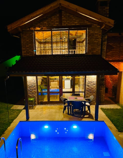 Ancient stone house with Sicacik pool cottage house