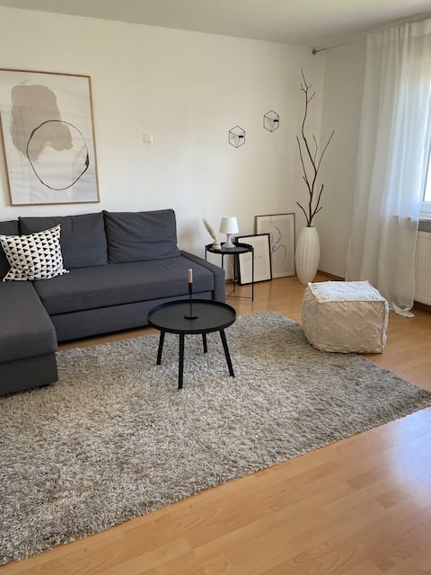 Beautiful 3 room apartment with garden