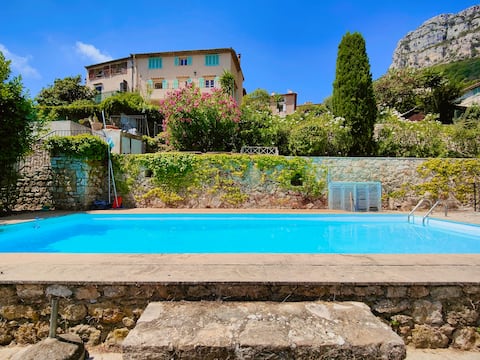POOL, Panoramic VIEW Authentic Village Villa