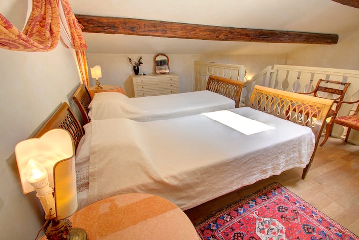 open space, upstairs