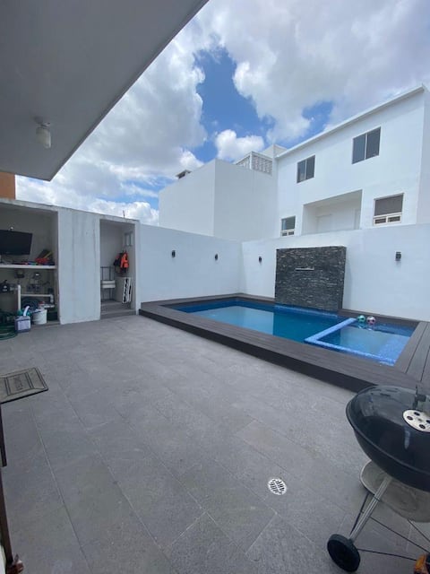 2 story house with a private pool!