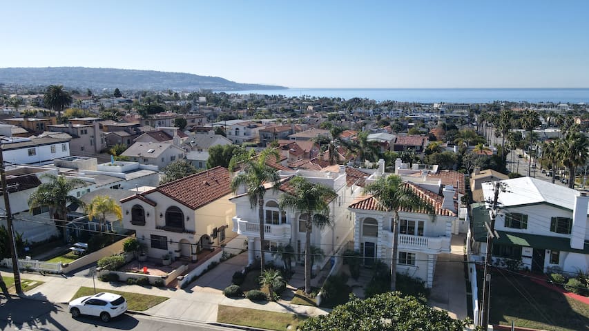 180 oceanviews, outdoor patios, light + bright!