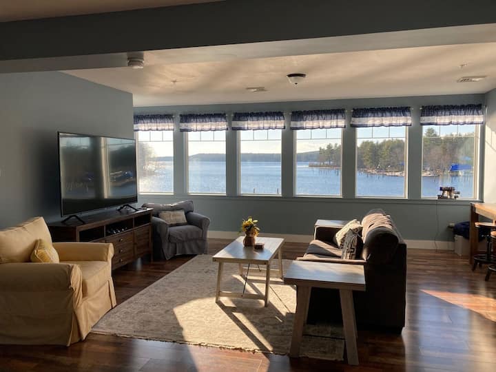 Apartment Overlooking Brandy Pond w/ Boat Slip Apartments for Rent in Naples, Maine, United