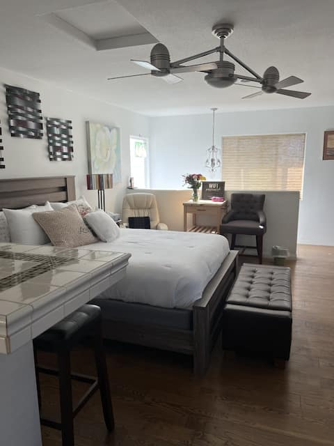 Top performing Airbnb: B&G Studio Space Guesthouse in San Bernardino