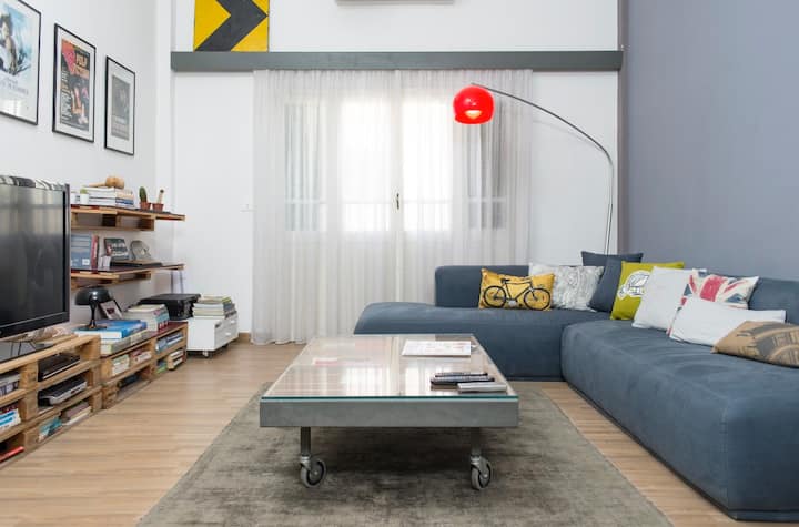 Bright Architects Home In Badawi With Rooftop - Beyrouth