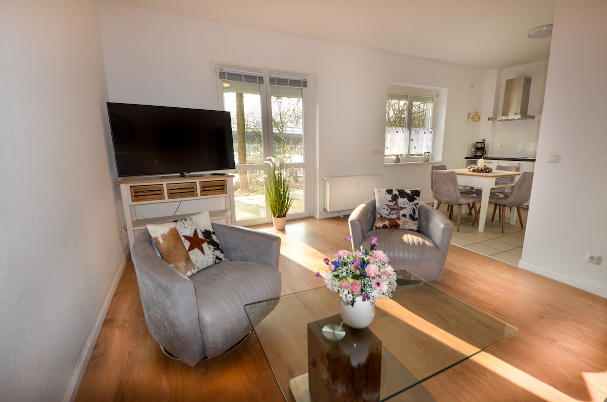 Annonce Airbnb populaire: Central apartment for 3 people, W2 à Marienthal