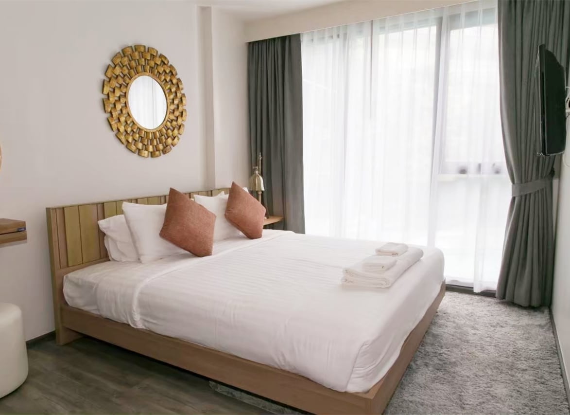 Hlavná spálňa
1,8 metra posteľ