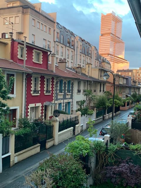 Peaceful haven 200 meters from Paris