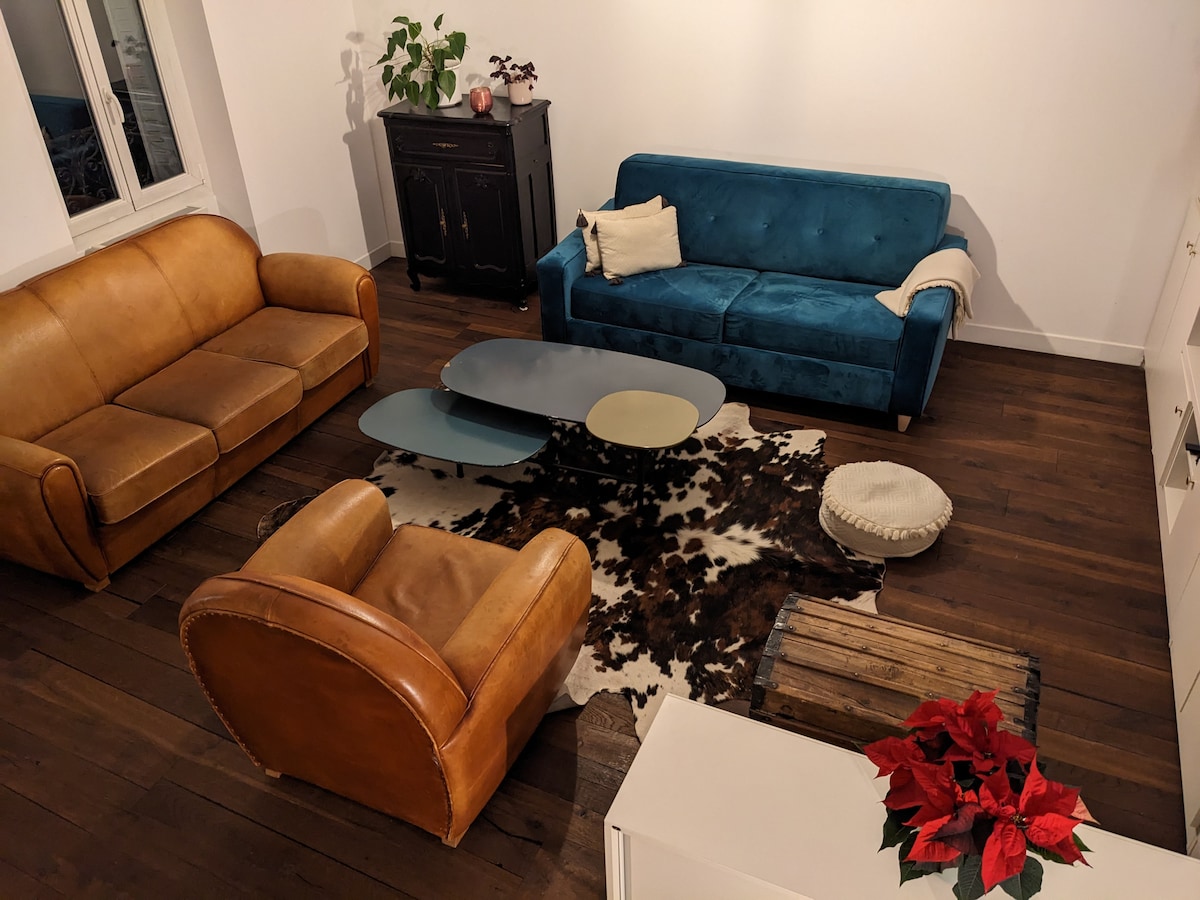 Popular Airbnb listing: Peaceful haven 200 meters from Paris in Clichy