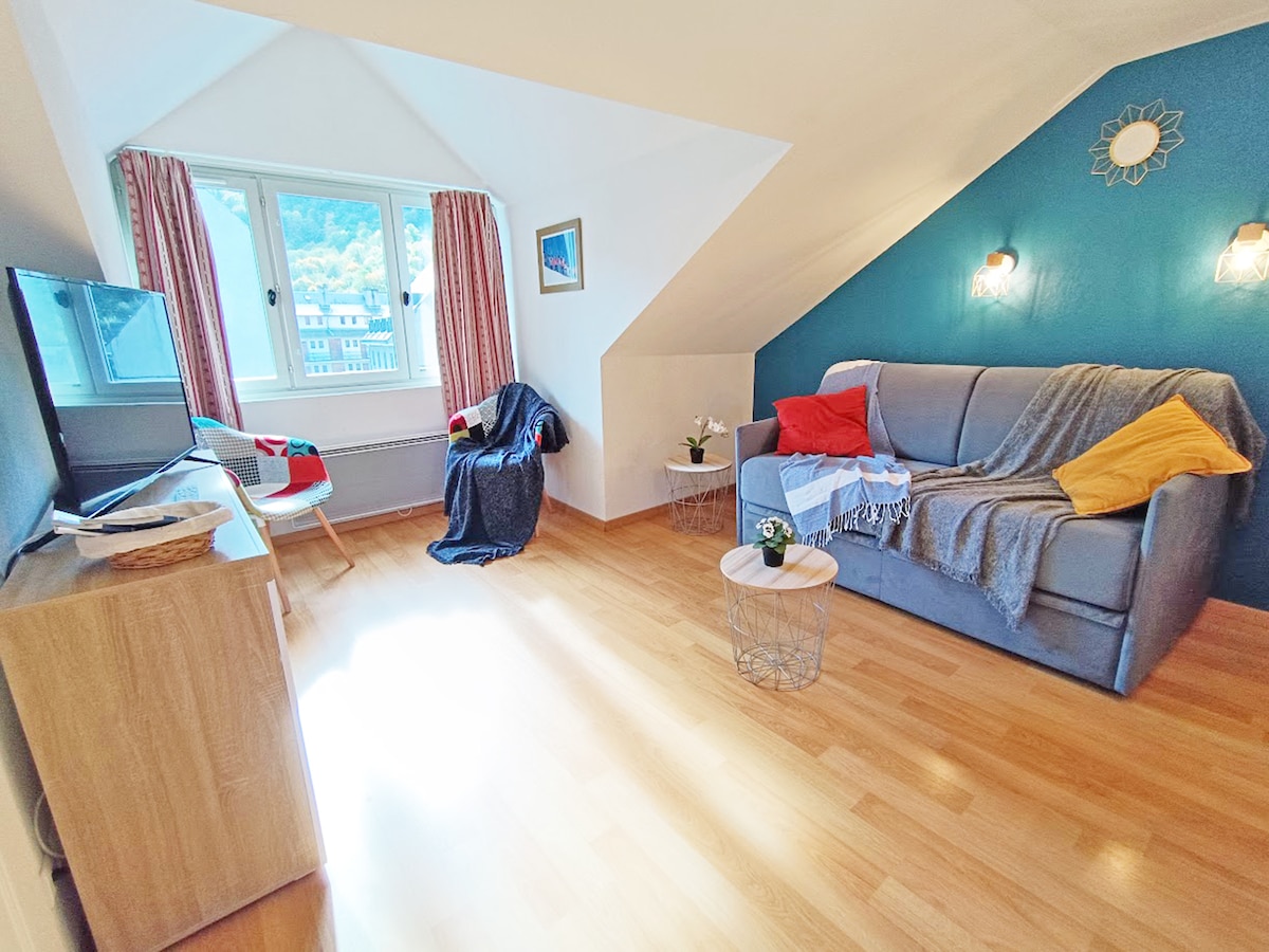 Prostor za opuštanje s kaučem na razvlačenje