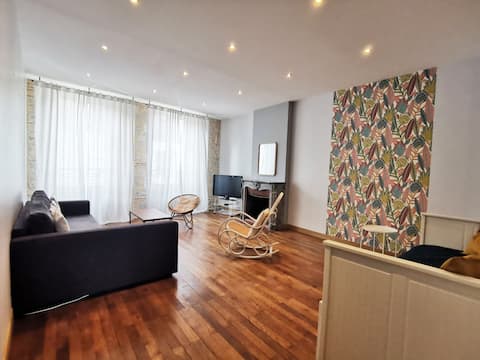 Charming - 105m² apartment 15 min from Orleans