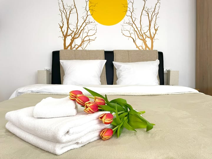 Sun Studio In Old Town Center · Quiet & Cozy - Ghimbav