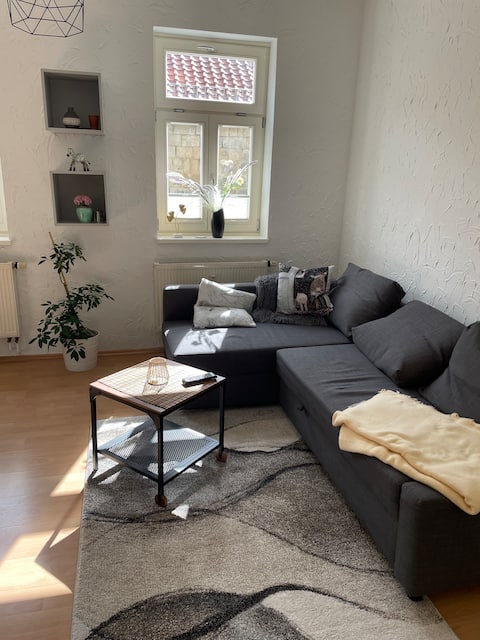 Leistungsstarkes Airbnb: Old town apartment in a half-timbered house in Blankenburg (Harz)