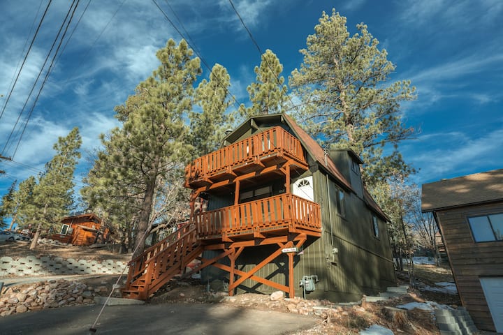 *New* Cozy Den-pets, Sled Hill, Bbq, Ski, By Lake - Big Bear Lake, CA