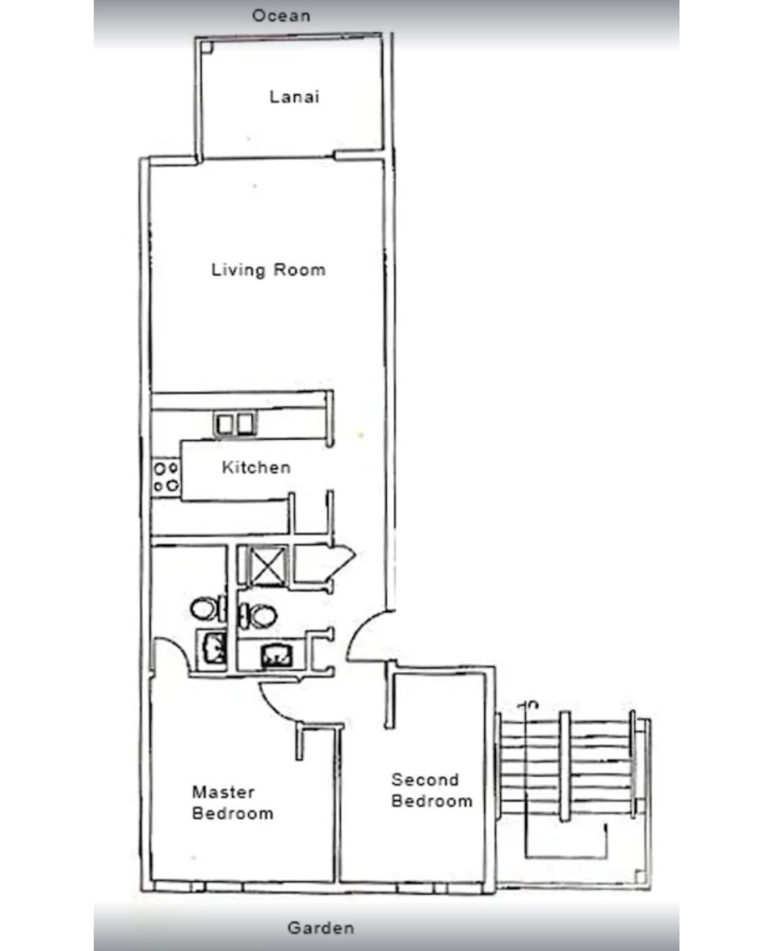 Direct oceanfront condo with AC @ Sea Village - Image 21