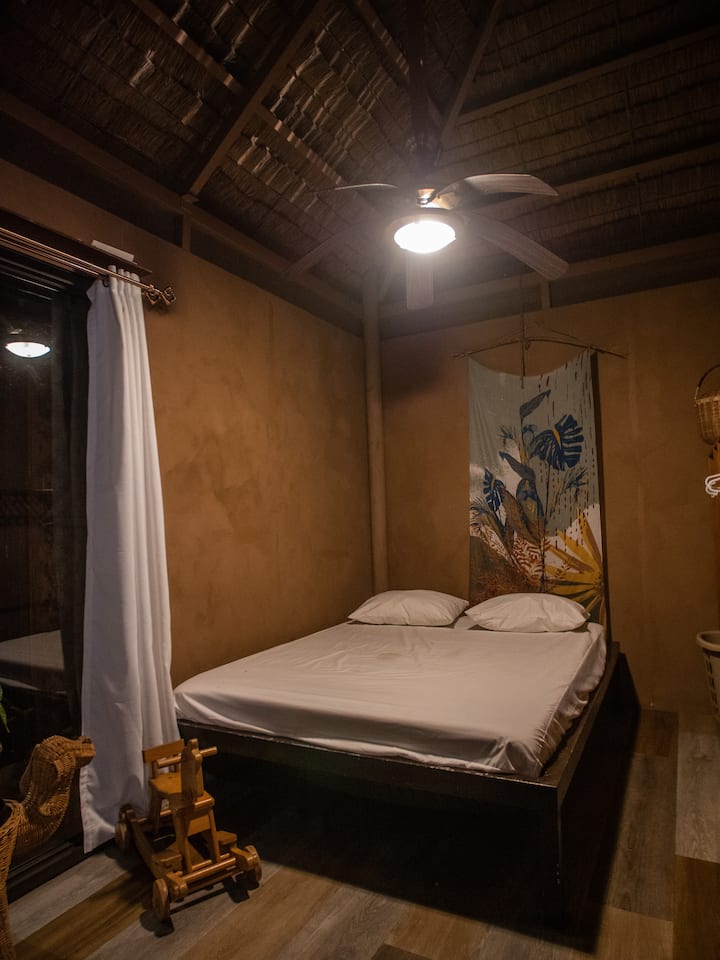 Bedroom 2 at night