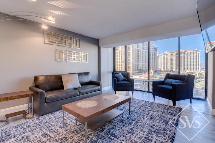 1M11 Penthouse-Etage | Beste Aussicht auf den Bellagio-Brunnen -  Service-Apartments zur Miete in Las Vegas, Nevada, Vereinigte Staaten -  Airbnb