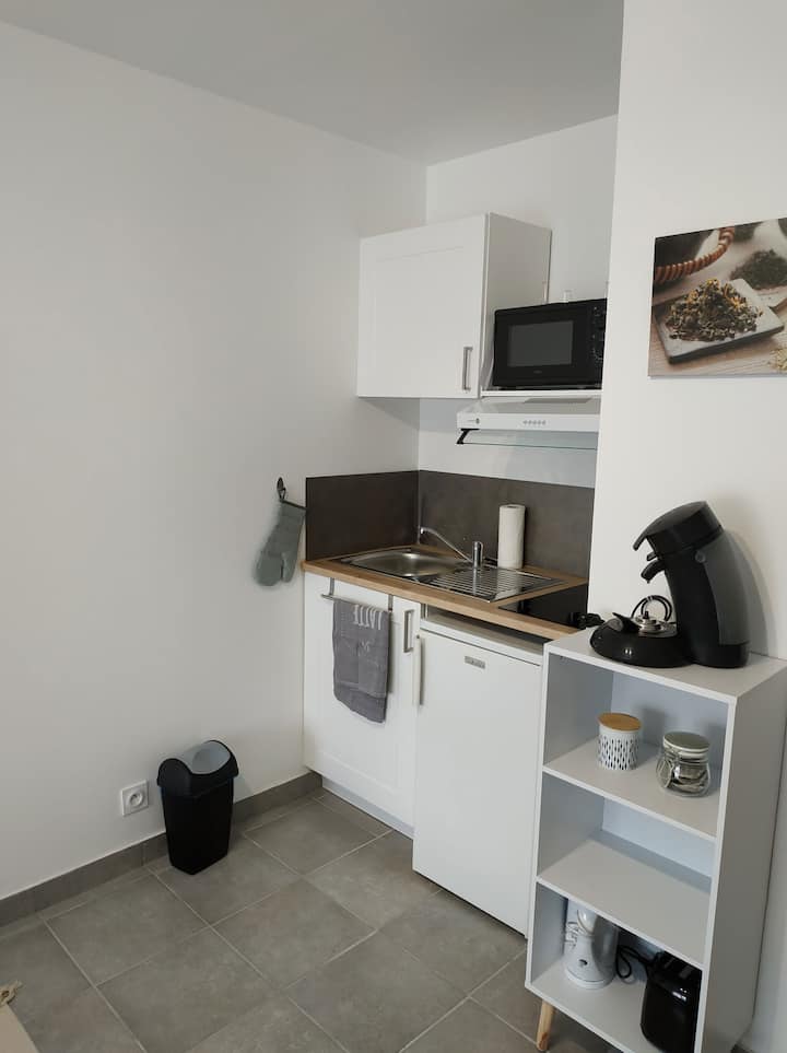(1) Studio Tout Equipé Et Parking Sécurisé - Saulx-les-Chartreux