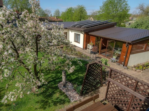 Garden house near the beach