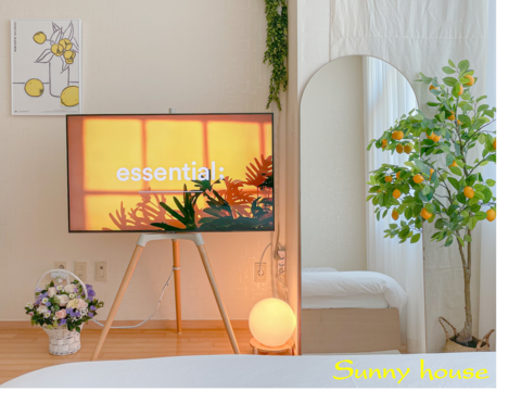 2 minutes from Seohyeon Station/Sunny house/Beautiful view/Relaxing and comfortable emotional accomm