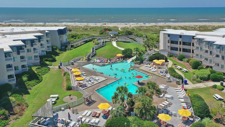*Ocean Front Resort*first Floor-10% Off 2027 Rates - Atlantic Beach, NC