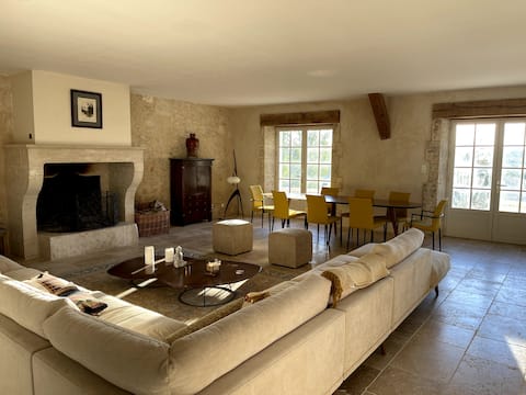 Family villa in a unique place