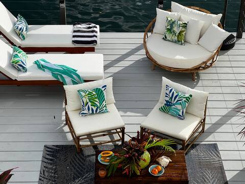 Tropical Waterfront Retreat