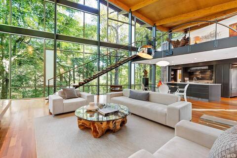 Luxurious Modernist Tree House