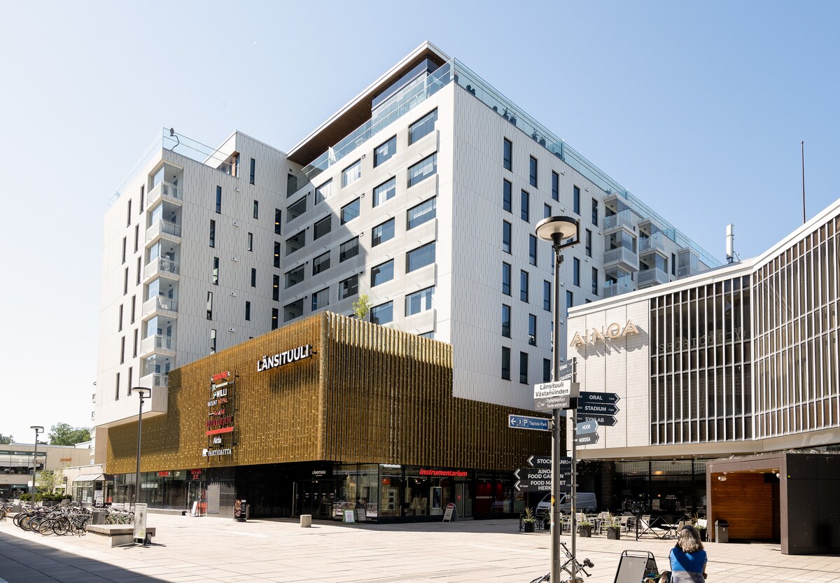 Modern 1 bdrm apartment in the heart of Tapiola Apartments for Rent