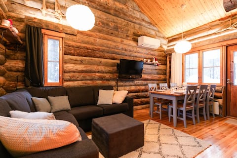Cozy log cabin Levikartano A